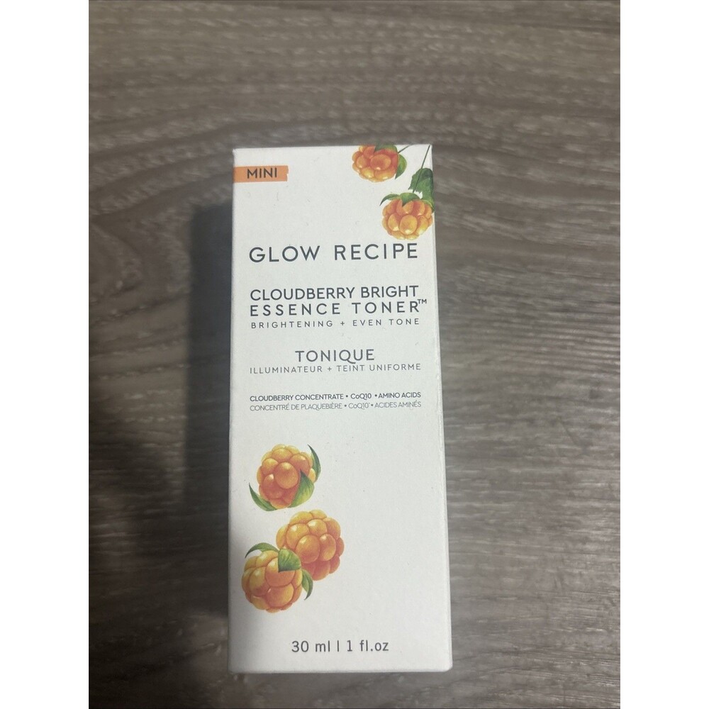 Glow Recipe Cloudberry Brightening Toner 1oz - Brand New In Box